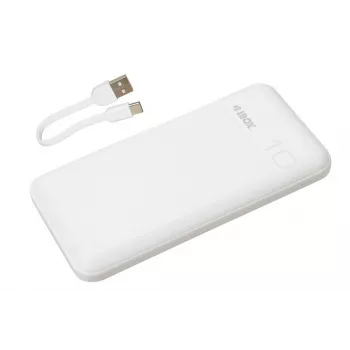 Portatīvais akumulators IBOX IPB10 10000 mAh, Li-Ion, Quick Charge 3.0, USB-C un USB-A izejas, 20W PD