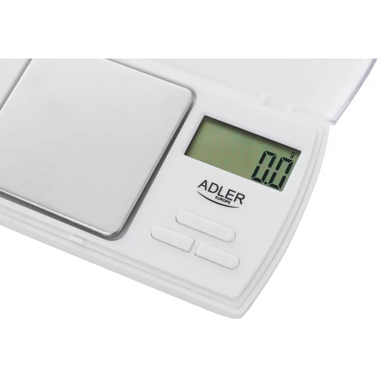 Adler AD 3161 virtuves svari balti taisnstūra elektroniskie personīgie svari