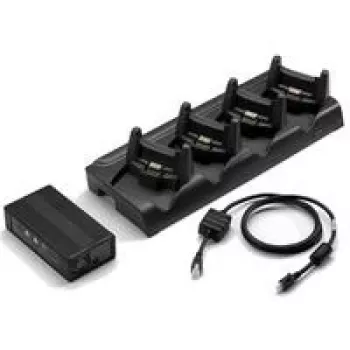 Motorola 4-Slot Ethernet uzlādes šūpuļa komplekts