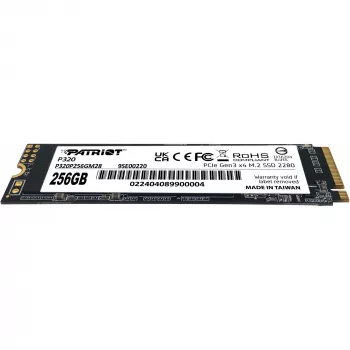 SSD disks Patriot P320 256 GB M.2 2280 PCIe 3.0 x4 NVMe