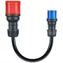 go-e Adapter Gemini flex 22 kW uz CEE Blue 16 A - Melns - taisns - taisns - IP55 - 22 kW - 16 A
