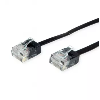 Roline 21.15.2192 Ethernet Patch Cable Melns