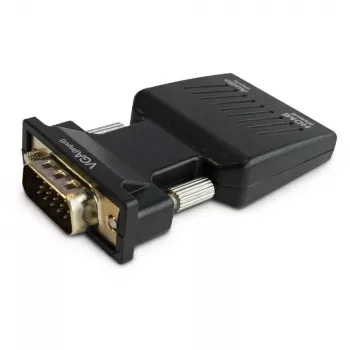 SAVIO CL-145 VGA uz HDMI pārveidotājs, Audio, Full HD Melns