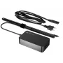 NATEC Grayling USB-C 45W strāvas adapteris, universāls melns