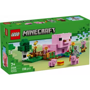 LEGO MINECRAFT 21268 Mazās cūkas māja