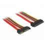SATA kabelis DeLOCK 84917 0,1 m SATA 22-pin oranžs sarkans dzeltens