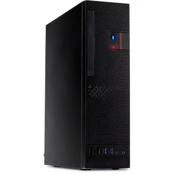 PC korpuss Inter-Tech S-331 Desktop Melns