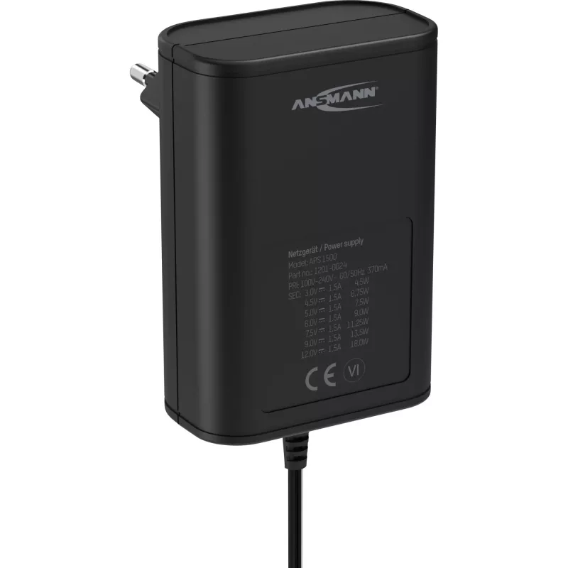 Lādētājs Ansmann APS 1500 Universāls Melns