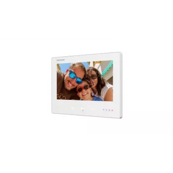 Hikvision DS-KH7300EY-WTE2/Balts video domofonu sistēma 17.8 cm (7 inch)
