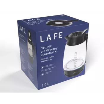 Elektriskā tējkanna LAFE Essential XL 1.7L 2200W stikls