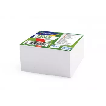 Lapiņu bloks Forpus, 9x9 cm, balts, līmēts (500) 0716-009