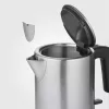 Severin WK 3489 elektriskā tējkanna 1 L 2400 W Melna, Sudraba