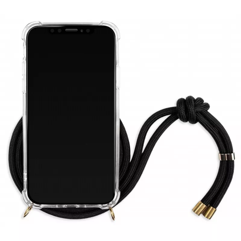 Lookabe kaklarotas telefona maciņš iPhone X/XS, zelta/melns