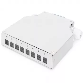 Splice Box Digitus DN-96891 8 LC/DX savienotājiem