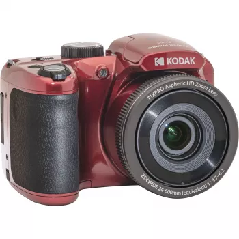 Kodak PIXPRO AZ255 1/2.3 Kompaktkamera 16,35 MP BSI CMOS 4608 x 3456 pikseļi Sarkanā (AZ255RD)