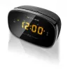Radio modinātājs Muse M-150CR ar FM PLL uztvērēju, 1,52 cm LED displejs, modinātājs (radio/skaņas signāls), AC 230V/AAA baterijas