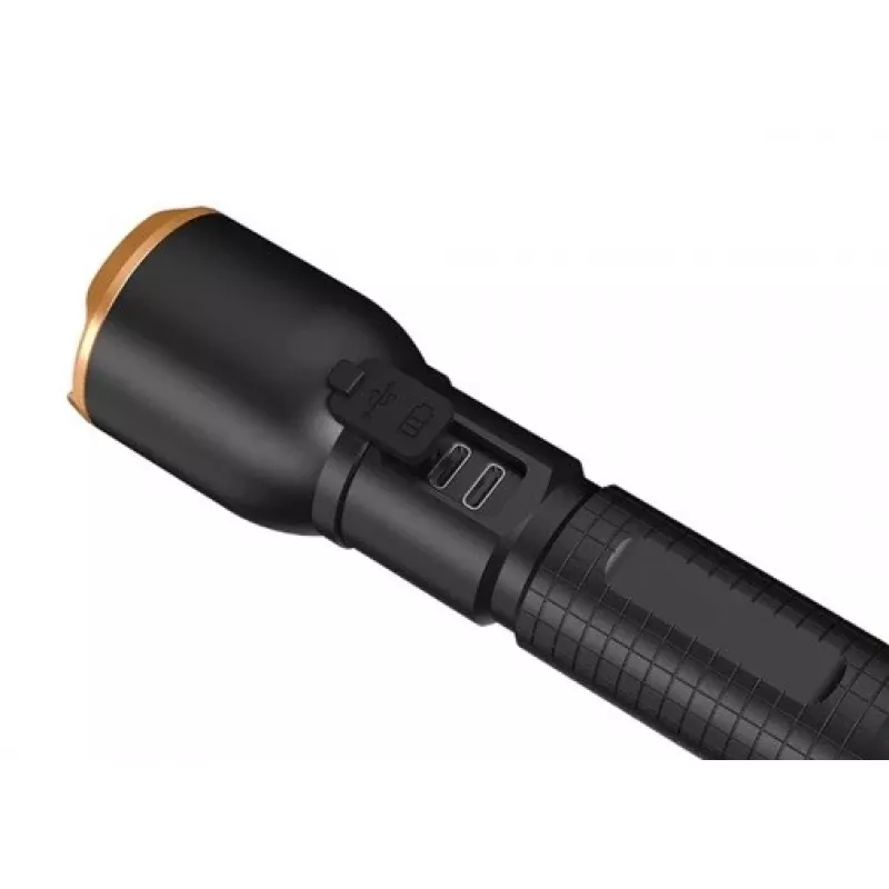 Lukturis Duracell DF6000R Dāvanu Kaste – uzlādējams rokas lukturis, melns