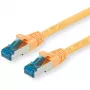 VALUE - Patch-Cable - RJ-45 (vīriešu) uz RJ-45 (vīriešu) - 2 m - SFTP, PiMF - CAT 6a - bezhalogēna, lietā, ar aizsargvāciņu, dzīslu - dzeltena (21.99.1932)