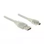 USB kabelis DeLOCK 1m USB 2.0 A–Mini-B