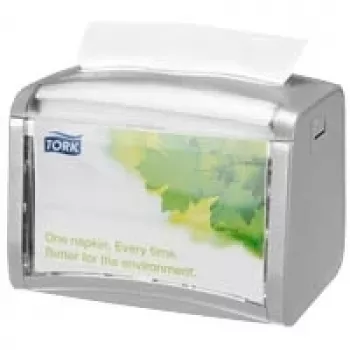Tork Xpressnap galda salvetes turētājs - Pelēks - Plastmasa - 201 mm - 150 mm - 155 mm (272613)