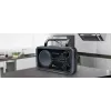 Muse M-06DS 2-joslu pārnēsājamais radio, AUX ieeja, pelēks
