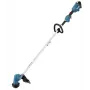 Makita DUR192LRT1, zāles trimmeris, J-veida rokturis, 6000 RPM, melns, tirkīzzils, 30 cm, 87,8 dB