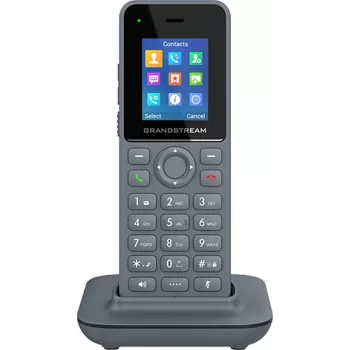 IP telefons Grandstream DP725 bezvadu klausule, pelēka, 1.8 collu TFT displejs, 20 līnijas, Li-Ion 1500 mAh
