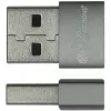 Good Connections Adapter USB 2.0 Kontaktdakša A uz USB-C Ligzda Alumīnija Korpuss Pelēks (USB-AD203)