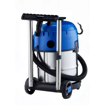 Nilfisk MULTI II 22 tvertnes putekļsūcējs sausai/slapjai tīrīšanai, nerūsējošais tērauds, 1200 W, putekļu maisiņš