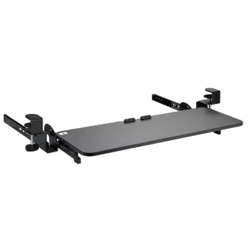 Maclean galda apakšējais tastatūras turētājs, regulējams, 5kg max, 67x24cm, MC-462
