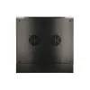 Extralink sienas skapis 6U 600x600 AZH melns, veramais tips