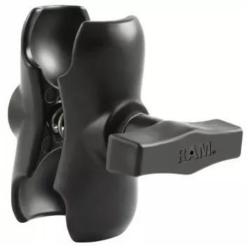 RAM Mounts Īsais savienojošais rokturis - C lodveida savienojums (1.5 inch), aptuveni 90 mm (RAM-201U-B)