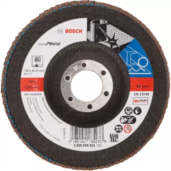 Griešanas disks Bosch X571 Best for Metal 12,5 cm
