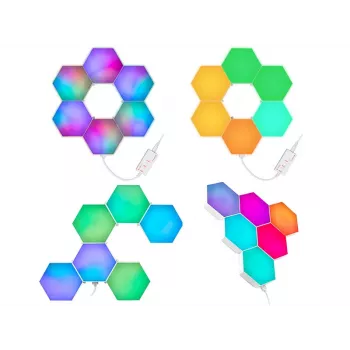 Iebūvējams RGB LED Panelis TRACER Smart Hexagon Tracer 47256 Ambience TRAOSW47256
