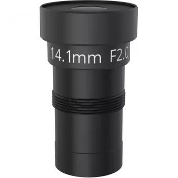 Objektīvs AXIS 03140-001 — 14,1 mm fokusa attālums, 31° horizontāls skata leņķis, melns