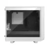 Fractal Design Meshify 2 Nano - Mini-ITX tornis (rūdīts stikls) - bez barošanas bloka (ATX) - Balts - USB/Audio (FD-C-MES2N-02)