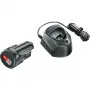 Bosch 1 600 A01 L3D bezvadu instrumentu akumulatora un lādētāja komplekts