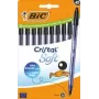 Stiķa lodīšu pildspalva BIC 516358 Melna 10 gab.