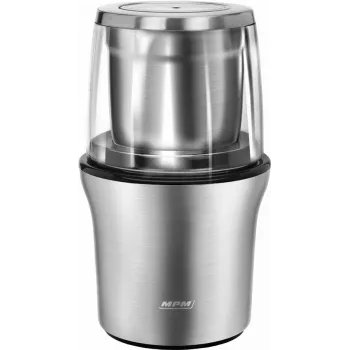 Asmens dzirnaviņas MPM MMK-06M — nerūsējošais tērauds, 200 W, 70 g tilpums, viens ātrums