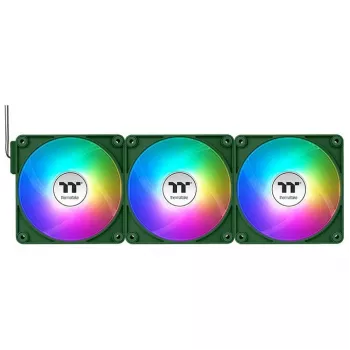 Thermaltake CT140 EX Reverse ARGB Sync 14 cm Racing Green 3 gab. ventilatoru komplekts