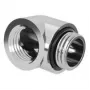 Barrow Adapter 90° G1/4 Vīrišķais uz G1/4 Sievišķo, Nerūsējošais Tērauds (TDWT90-B01 SS)