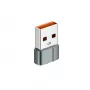 USB-C uz USB-A adapteris ColorWay CW-AD-CA — USB 3.0 līdz 5 Gbps, kompakts plug-and-play