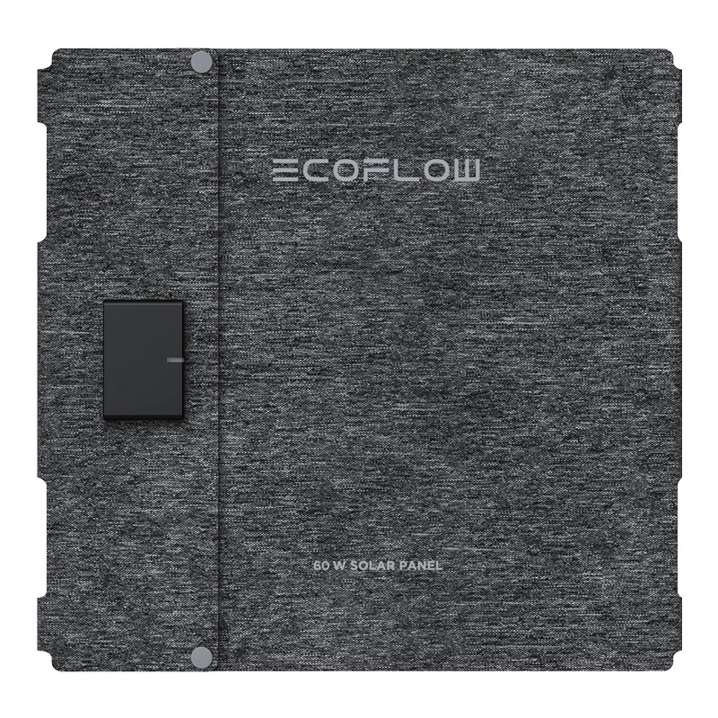 Salokāms portatīvais saules panelis EcoFlow 60W (USB-C)