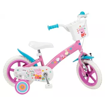 Bērnu velosipēds Toimsa 1195 Peppa Pig 12 collu rozā