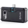 FLIR One Pro FP3IC termokamera iPhone ierīcēm ar USB-C, 160x120 px, MSX, VividIR, līdz 400 °C, melna