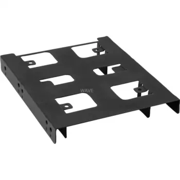 3.5 inch BayExtension Sharkoon Black – Metāla rāmis diviem 2.5 inch diskdziņiem