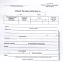Kases izrakstīšanas orderi, A6 (100) 0720-034