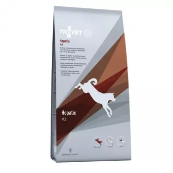 Sausā suņu barība TROVET Hepatic HLD ar vistu, veterinārā diēta aknu atbalstam, 12,5 kg, pieaugušiem suņiem 10–15,9 kg