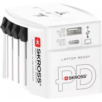 Skross 1302975 Ceļojumu adapteris MUV AC45PD (1302975)
