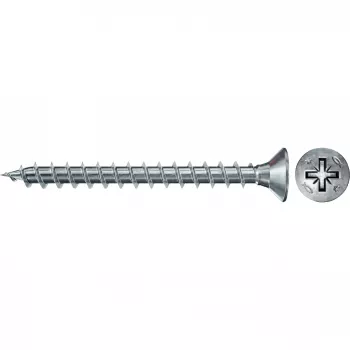 Fischer 670032 Power-Fast II koka skrūves 3,0 x 25 mm, PZ, slēpta galva (100 gab.)
